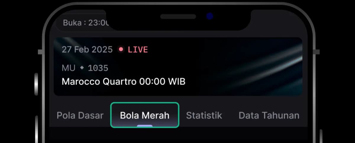 Menu Bola Merah